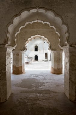Arches at Raj Mahal clipart