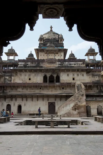 Jahangir Mahal a Orchha — Foto Stock