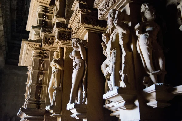 Templo de Lakshamana en Khajuraho — Foto de Stock