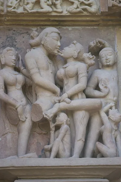 Lakshamana ναός σε khajuraho — Φωτογραφία Αρχείου