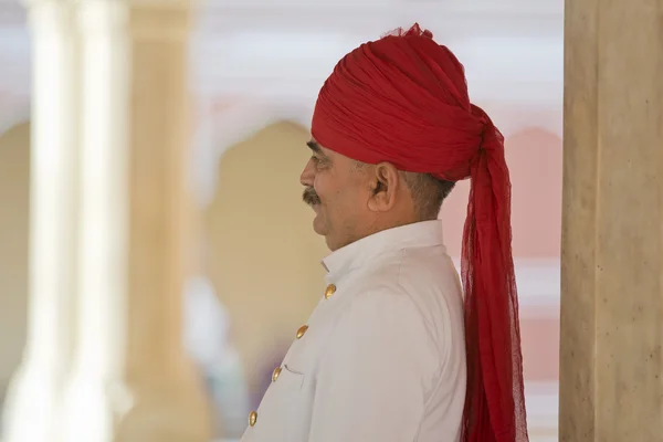 Guard in Jaipur — Stock Photo, Image