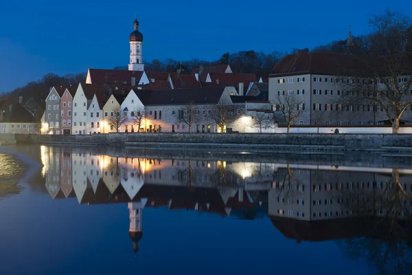 Panorama landsberg am lech — Zdjęcie stockowe