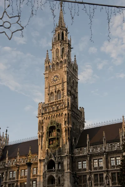 Het nieuwe stadhuis van München — Stockfoto