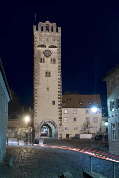 Bir ortaçağ geçit landsberg am lech — Stok fotoğraf