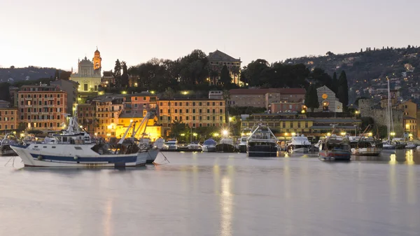 De haven van santa margherita — Stockfoto