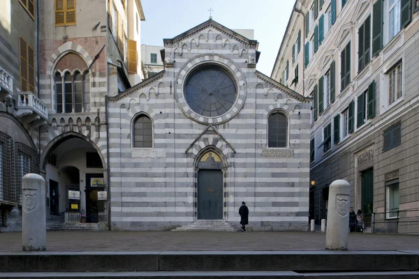 Die kirche von san matteo, genua — Stockfoto