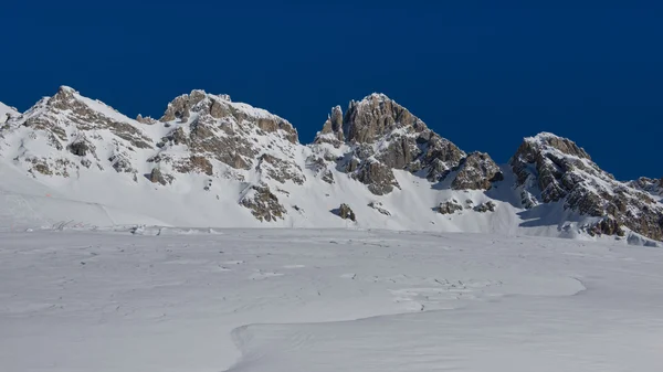 Mountains in Passo San Pellegrino — Stock Photo, Image