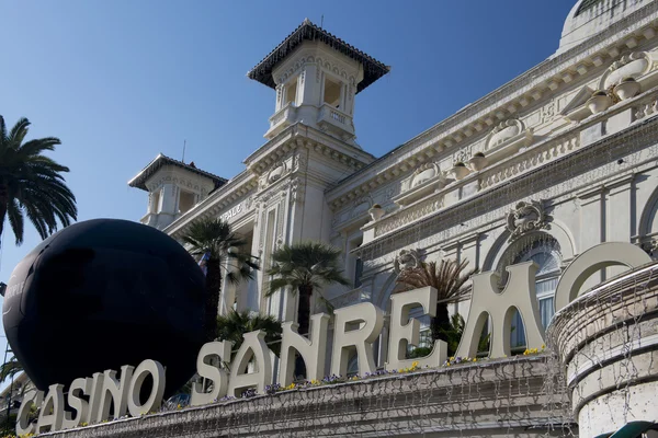 The Casino of Sanremo — Zdjęcie stockowe