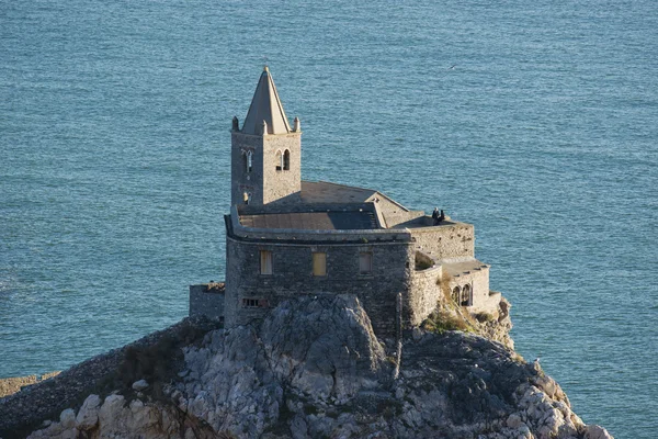 Portovenere içinde san pietro Kilisesi Stok Fotoğraf