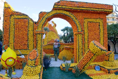 Menton narenciye sergi-limon Festivali
