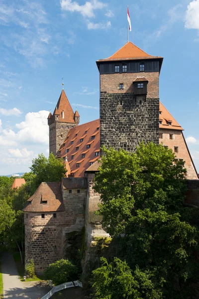 Die Burg von Nürnberg — Stockfoto