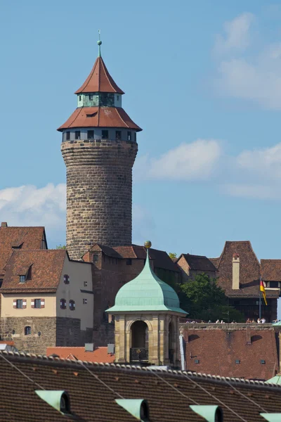 Slottet Nuremberg - Stock-foto