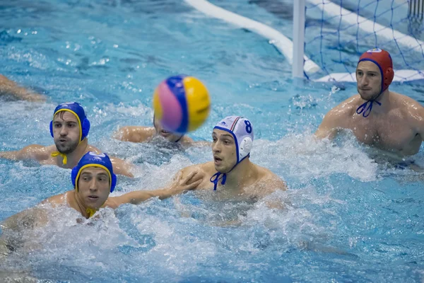 Wasserballspiel pro recco - barceloneta — Stockfoto