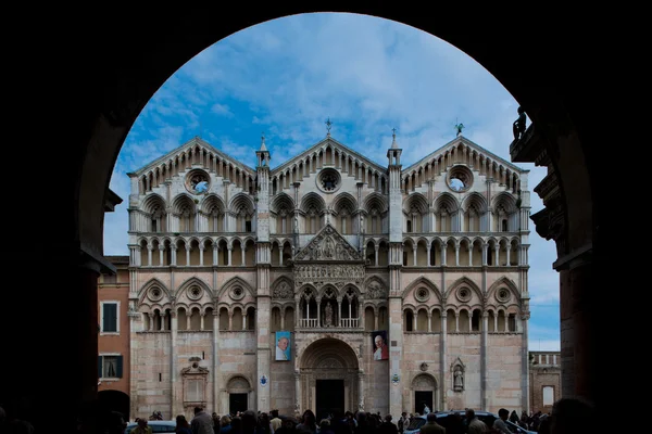 The Cathedral of Ferrara — Stock Photo, Image