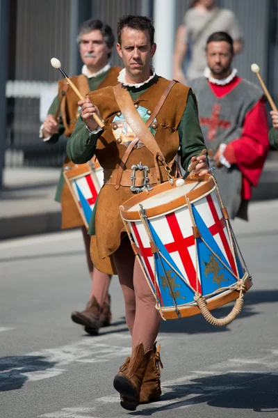 Character of the Maritime Republics Historical Parade — Stock Photo, Image