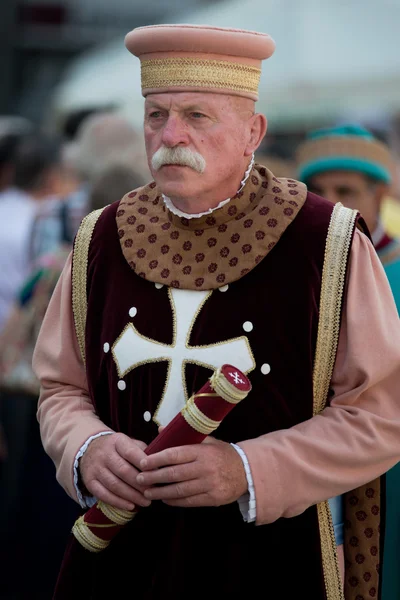 Character of the Maritime Republics Historical Parade — Stock Photo, Image