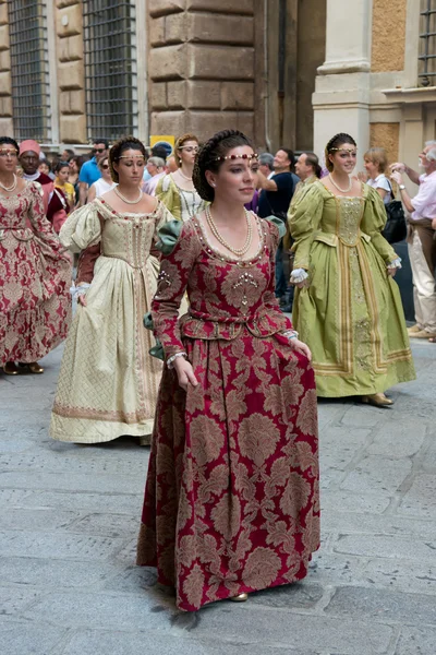 Character of the Maritime Republics Historical Parade — Stock Photo, Image