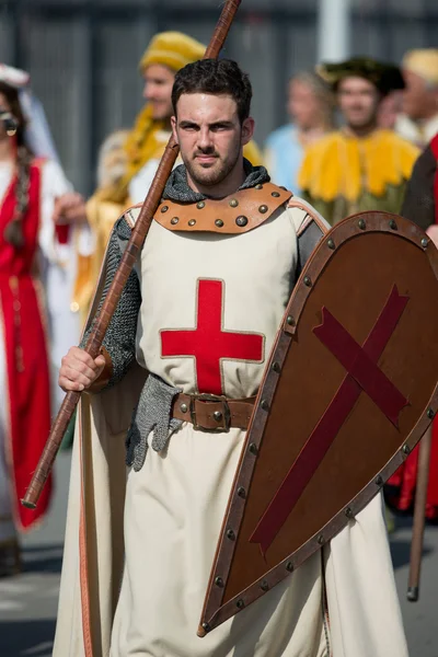 Character of the Maritime Republics Historical Parade — Stock Photo, Image