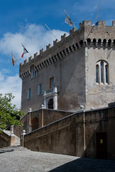 Slottet haut de cagnes — Stockfoto