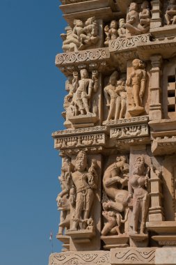 Pashvanath Temple in Khajuraho clipart