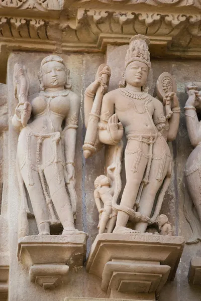 Lakshamana templet i khajuraho — Stockfoto