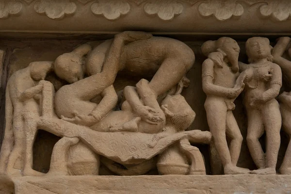 Lakshamana templom khajuraho — Stock Fotó