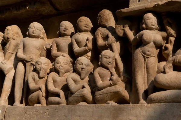 Lakshamana chrám v khajuraho — Stock fotografie