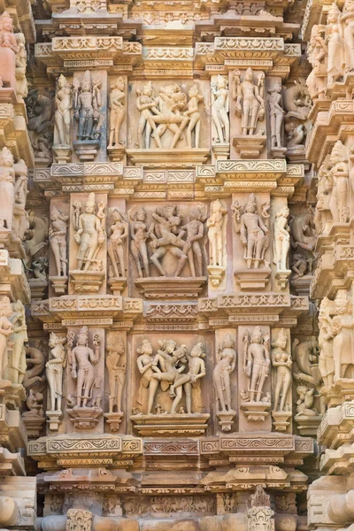 Jagadambi templet i khajuraho — Stockfoto