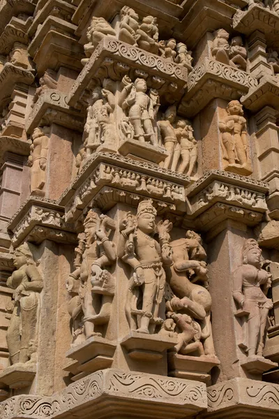 Pashvanath tempel in khajuraho — Stockfoto