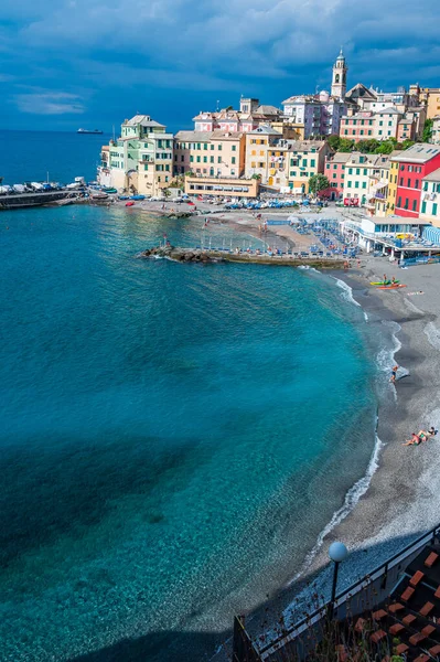 Utsikt Över Den Antika Byn Bogliasco Den Italienska Rivieran — Stockfoto