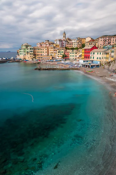 Antiga Vila Piscatória Bogliasco Riviera Italiana — Fotografia de Stock