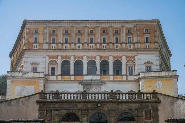 Villa Farnese Znana Również Jako Villa Caprarola Pięciokątna Rezydencja Miejscowości — Zdjęcie stockowe