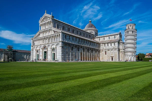 Dünyaca Ünlü Piazza Dei Miracoli Pisa Unesco Dünya Mirası Alanlarından — Stok fotoğraf