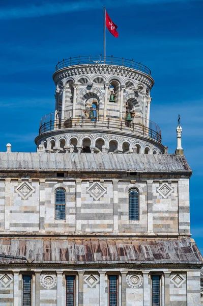 Mundialmente Famosa Torre Inclinada Piazza Dei Miracoli Pisa Dos Patrimônios — Fotografia de Stock