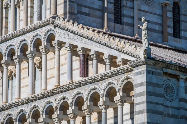 Dünyaca Ünlü Piazza Dei Miracoli Pisa Unesco Dünya Mirası Alanlarından — Stok fotoğraf