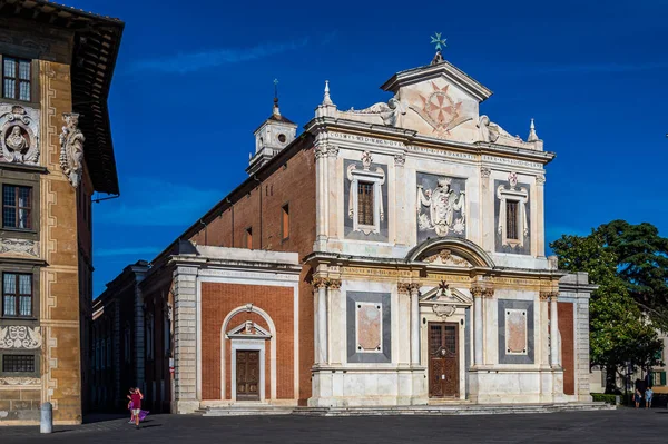 Piazza Dei Cavalieri Plac Rycerski Jest Drugim Głównym Placem Pizie — Zdjęcie stockowe