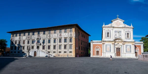 Piazza Dei Cavalieri Рыцарская Площадь Является Второй Главной Площадью Пизе — стоковое фото