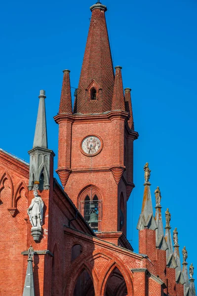 Iglesia Parroquial San Vittore Antiguo Pueblo Pollentia Langhe Piamonte — Foto de Stock