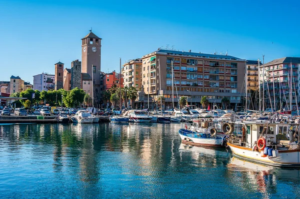 Der Hafen Von Savona Herzen Der Stadt Der Italienischen Riviera — Stockfoto