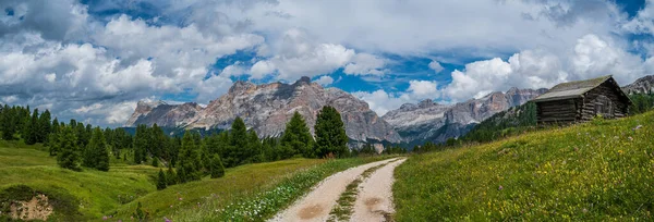 Plateau Pralongia Heart Dolomites Corvara San Cassiano — Stock Photo, Image