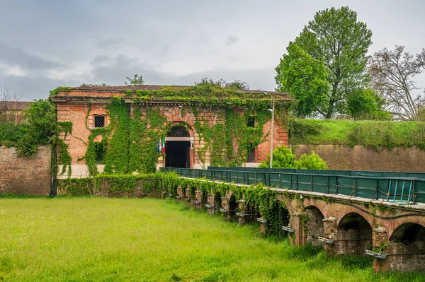 Cittadella Van Alessandria Een Fort Citadel Stad Alessandria Gebouwd 18E — Stockfoto