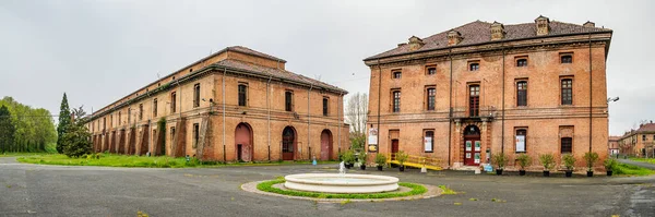 Cittadella Van Alessandria Een Fort Citadel Stad Alessandria Gebouwd 18E — Stockfoto