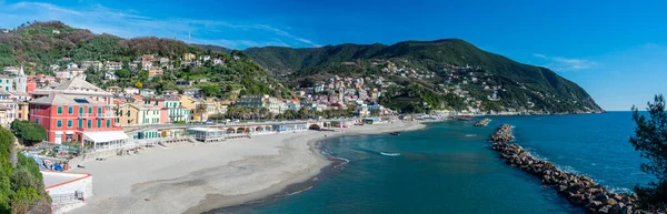 Antiguo Pueblo Moneglia Riviera Italiana — Foto de Stock