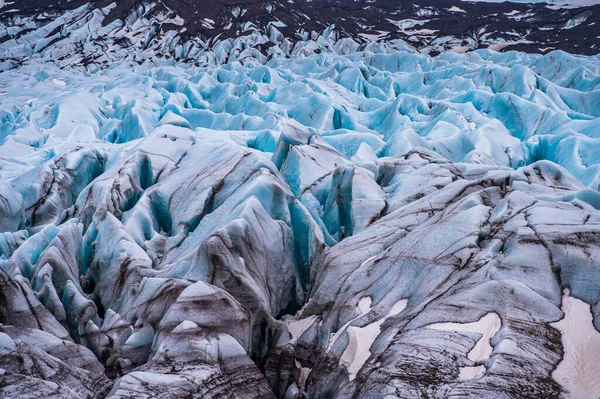 Avrupa Nın Büyük Buzulu Olan Zlanda Daki Vatnajokull Bir Parçası — Stok fotoğraf