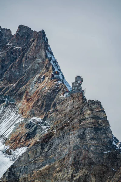 Jungfrau Bern Kantonu Ndaki Bernese Alpleri Nin Ana Zirvelerinden Biridir — Stok fotoğraf