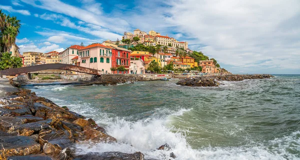 Vista Del Casco Antiguo Porto Maurizio Imperia Riviera Italiana — Foto de Stock