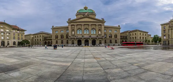 Palais Fédéral Berne Est Siège Gouvernement Suisse Parlement Pays — Photo
