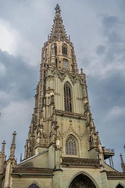 Bern Minster Swiss Reformed Cathedral Old City Bern Switzerland — Photo