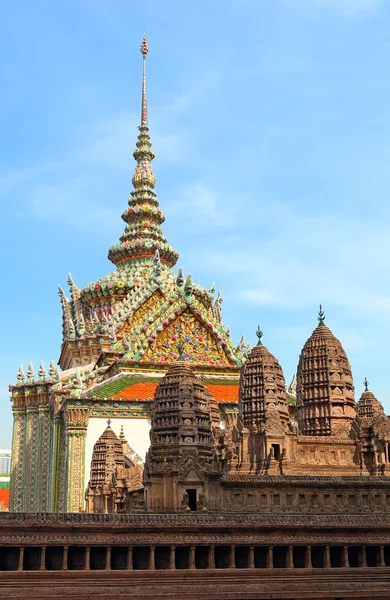 Um modelo de Angkor Wat no Grand Palace em Banguecoque, Tailândia — Fotografia de Stock