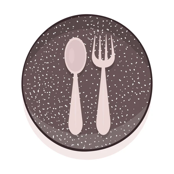 Керамічний Посуд Ручної Роботи Виготовлення Посуду Сніданок Обід Вечерю Тарілка — стоковий вектор